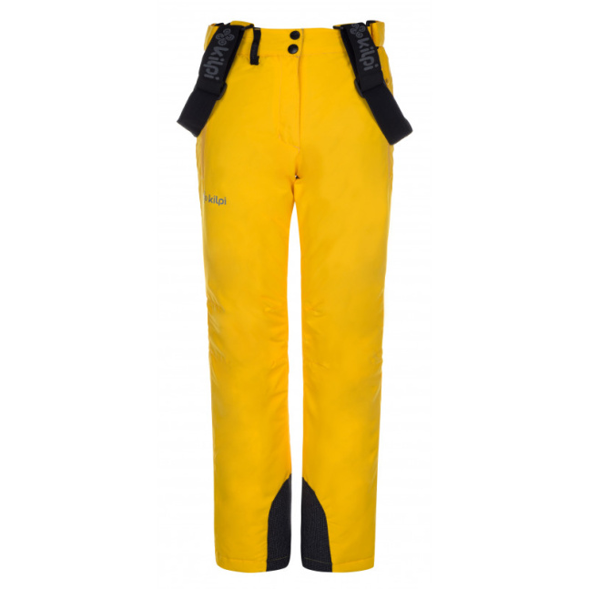 Dziewczęce spodnie narciarskie Elare-jg żółte - Kilpi