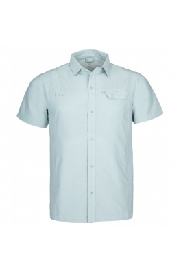 Męska koszula outdoorowa Kilpi BOMBAY-M jasnoniebieska