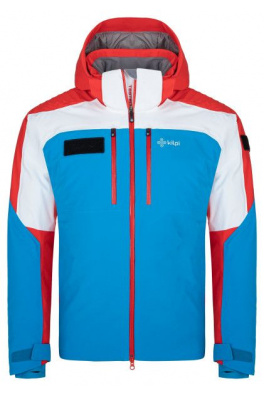 Męska kurtka narciarska Kilpi DEXEN-M niebiesko-czerwona