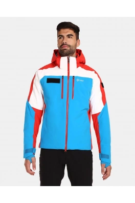 Męska kurtka narciarska Kilpi DEXEN-M niebiesko-czerwona