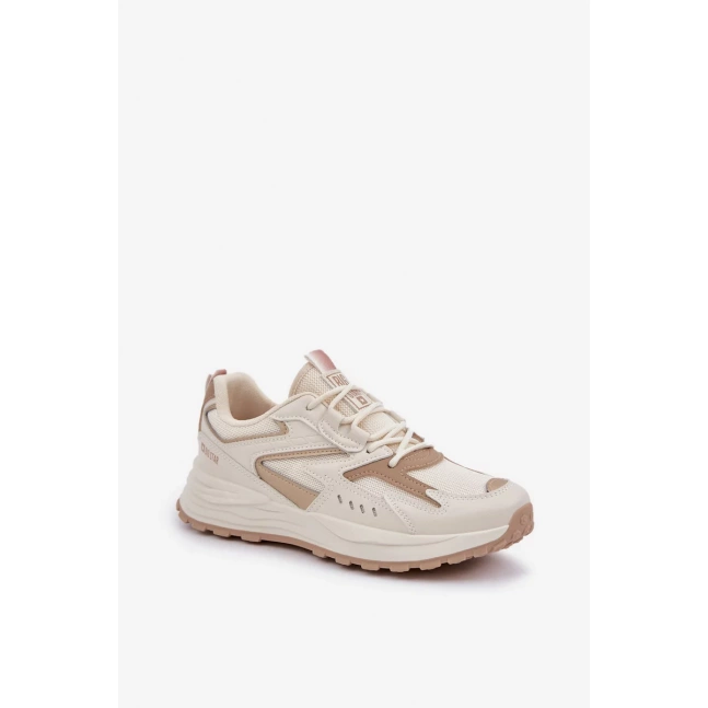 Buty Sportowe Damskie Big Star NN274A096 HI-POLY SYSTEM Beżowe