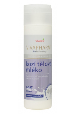 VIVACO Tělové mléko s kozím mlékem VIVAPHARM 200 ml