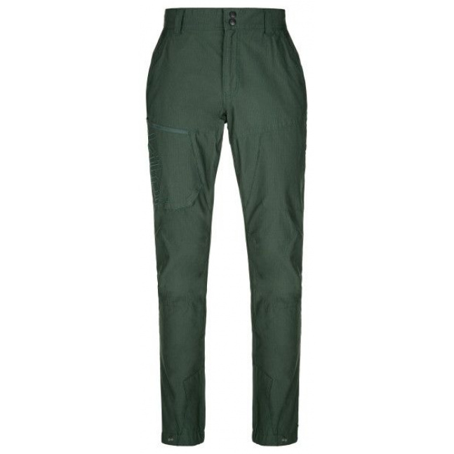 Męskie spodnie outdoorowe Kilpi JASPER-M ciemnozielone