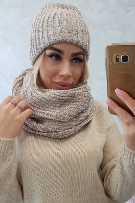 Komplet damski Bona K261 beż