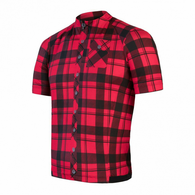Pánský cyklistický dres Sensor Cyklo Tour červená