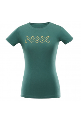 Dámské bavlněné triko nax NAX RIVA foliage green