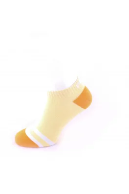 Peak peak anklet socks light yellow