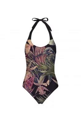 Plavky s otevřenými zády Jungle Bird