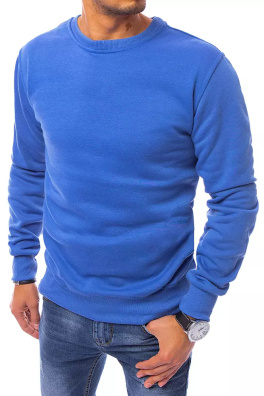Bluza męska gładka niebieska Dstreet BX5104
