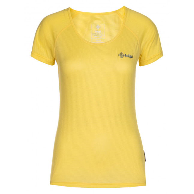 Funkcjonalna koszulka damska Dimaro-w żółty - Kilpi