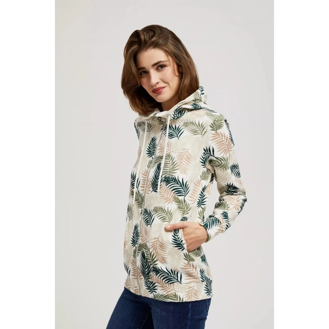 Bluza z kapturem i nadrukiem