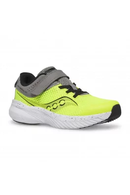 dětská obuv saucony SK266824 KINVARA 14 A/C citron/grey