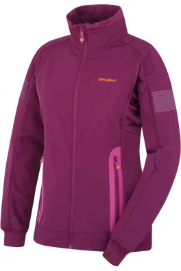 Damska kurtka softshell HUSKY Scooby L głębokie wino