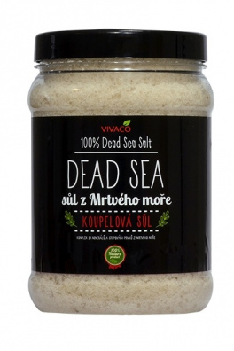 VIVACO Koupelová sůl z Mrtvého moře 1500 g