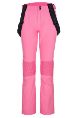 Damskie spodnie narciarskie softshell Kilpi DIONE-W różowe