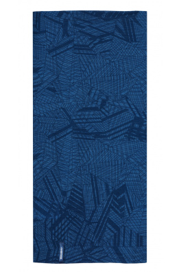 Wielofunkcyjna chusta z merynosów HUSKY Merbufe niebieska