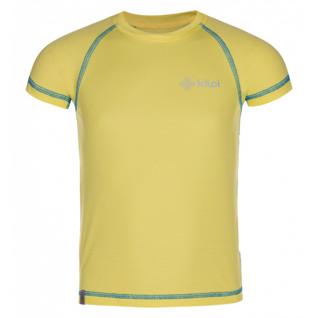 Chłopięca funkcjonalna koszulka Kilpi TECNI-JB żółta