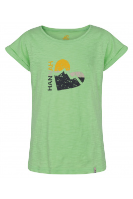 Dívčí triko Hannah KAIA JR paradise green