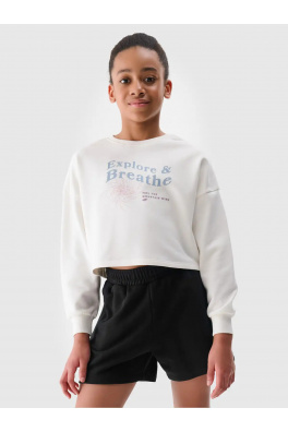 Dívčí cropped mikina 4F