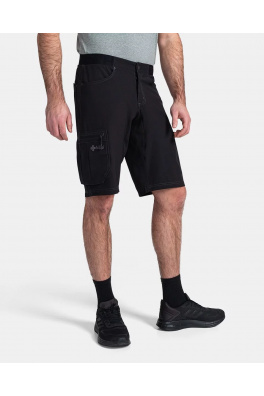 Męskie spodenki outdoorowe Kilpi ASHER-M Black