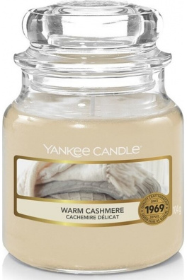 Yankee Candle Small Jar Warm Cashmere 104g