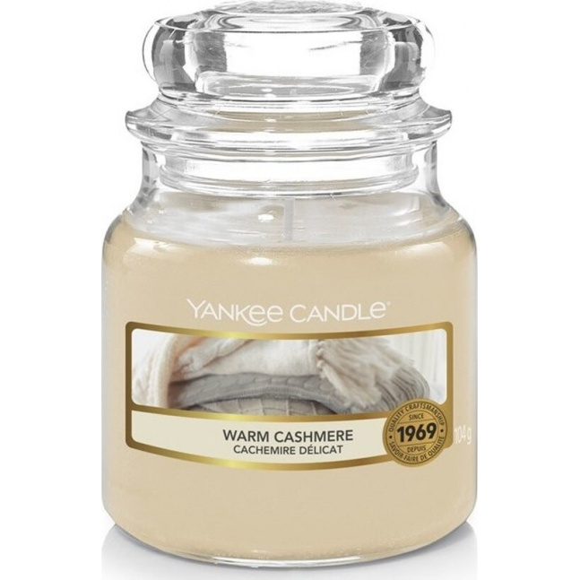 Yankee Candle Small Jar Warm Cashmere 104g