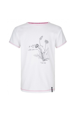 Kilpi t-shirt dziewczęcy AVIO-JG WHITE