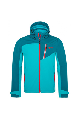 Męska kurtka softshell Kilpi RAVIO-M turkusowa