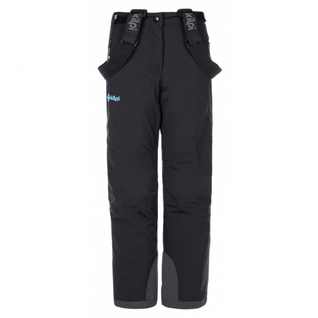 Dziecięce spodnie narciarskie Kilpi TEAM PANTS-J czarne