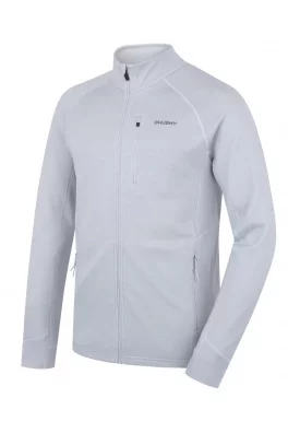 Męska bluza z wełny merynosów HUSKY Alou M jasnoszara